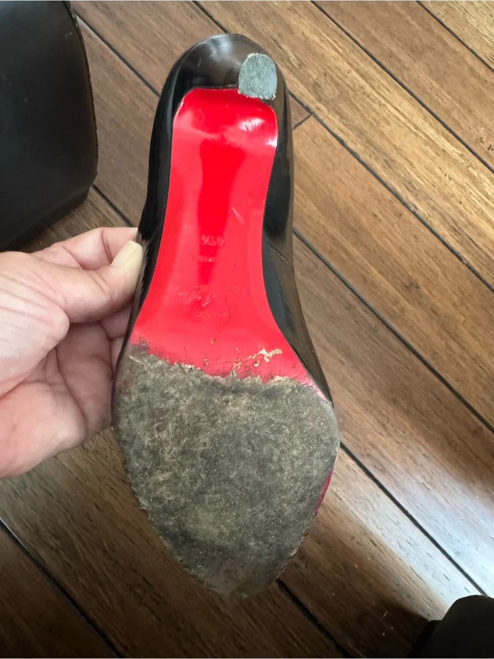 Christian Louboutin Black bells size 10.5 women’s